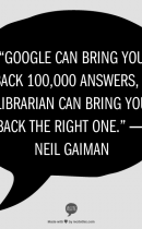 Niel Gaiman citat Lotte Garbers