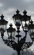 Gadelygte ved Charlottenburg